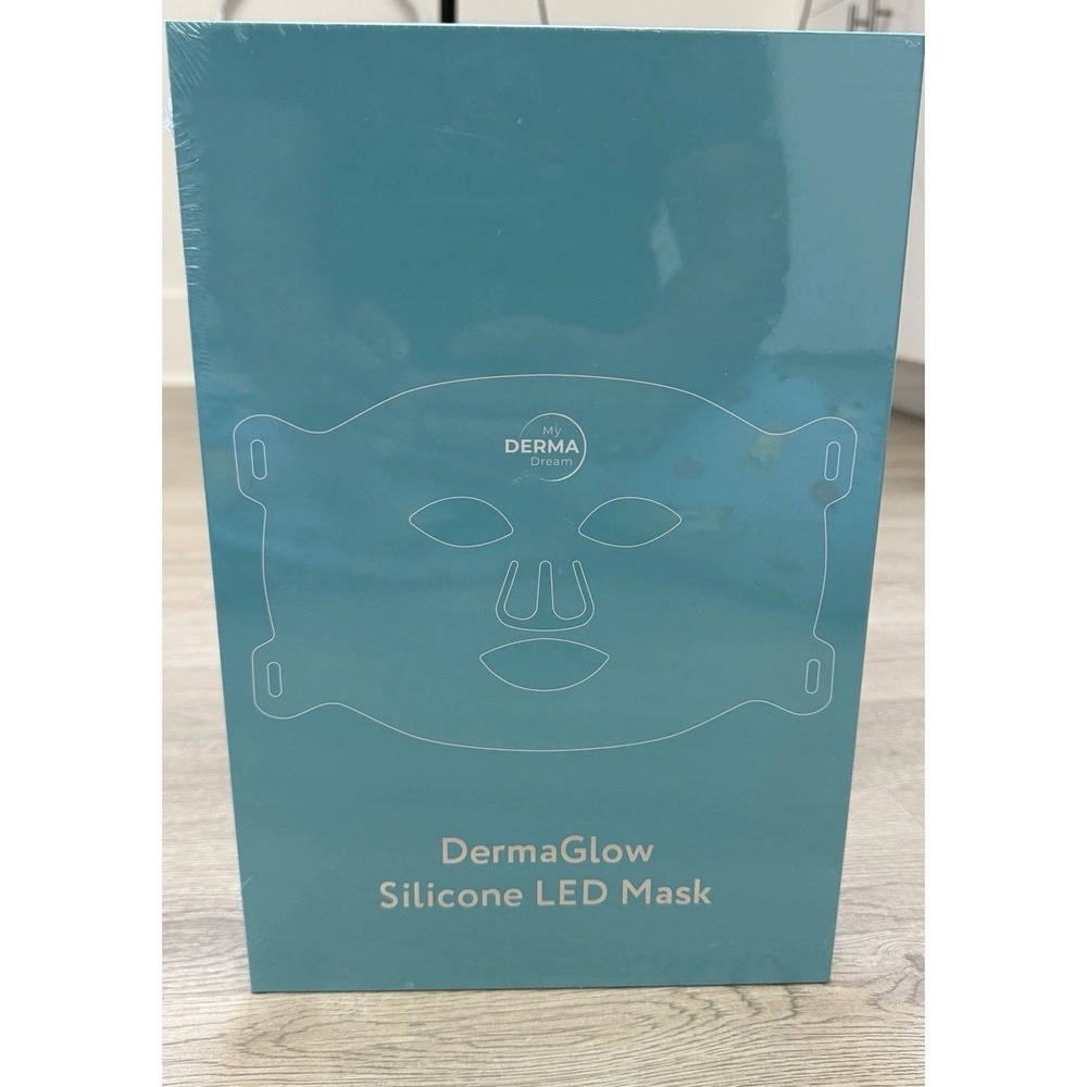 NEW My Derma Dream Derma Glow LED Mask Facial Light Therapy Anti‎ Aging Device